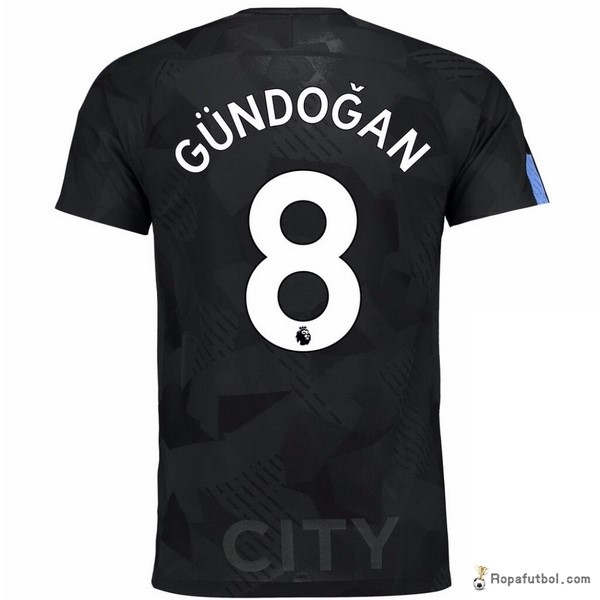 Camiseta Manchester City Replica Tercera Ropa Gundogan 2017/18